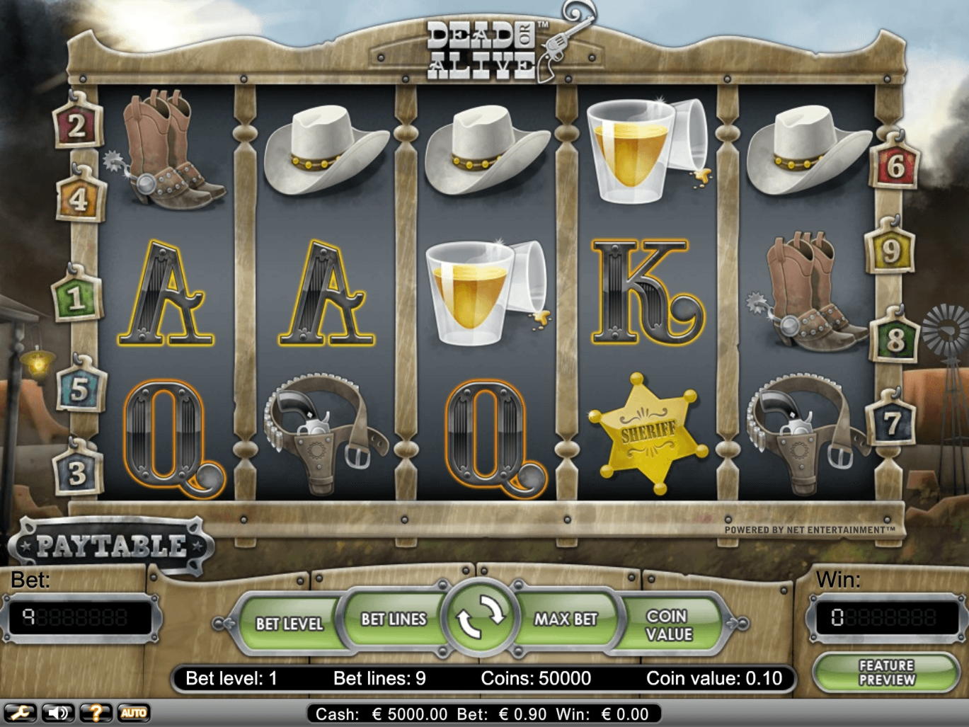 275 دورات كازينو مجانية في Casino com